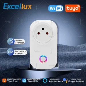 16A Wi-Fi Smart Plug — 4-Pack — run the air conditioner and water heater from your phone or by voice, and save on your electricity bill.