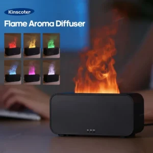 Ultrasonic Aroma Diffuser — Colour-Changing Light — spread the scent of bakhoor and oud through your home with humidification for dry air and soft lighting.