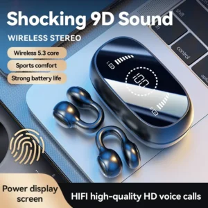 Open-Ear Sports Headphones - open-ear sports headphones with a design that stays comfortable for long use