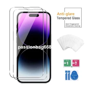 Clear Tempered Glass Screen Protector - 3 Pack - 1