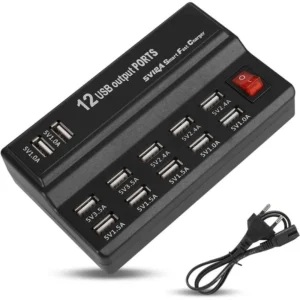 4-Port USB Charging Station - a 4-port USB charging station to keep all your devices charged in one place