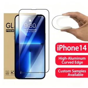 A 5-pack of 9H tempered glass that protects your phone screen from scratches and cracks.