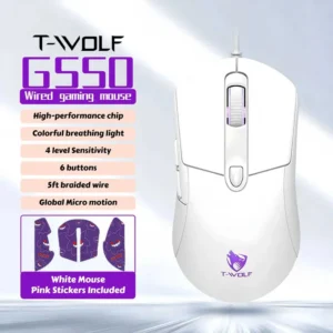 High-Precision RGB Gaming Mouse - a precise mouse for fast response in games