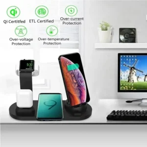 15W Flat Wireless Charging Pad - a 15W flat wireless charging pad that charges your phone without cables