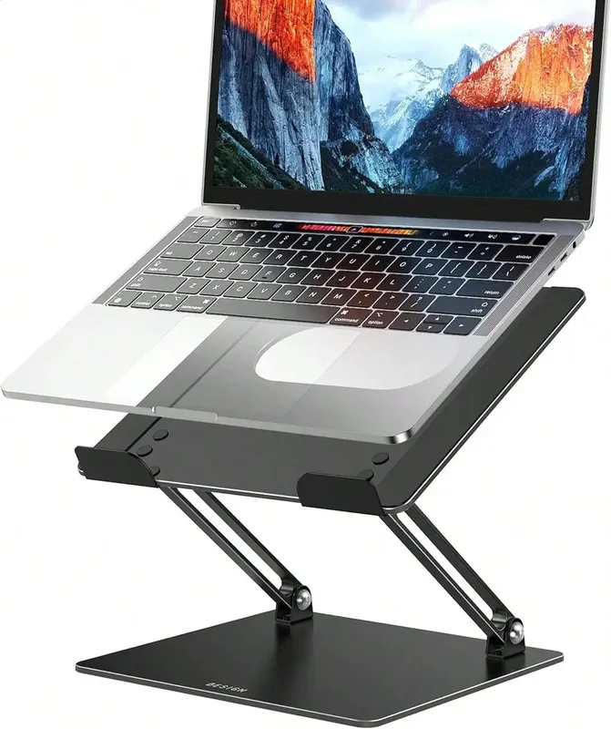 cx3cl8.webp Foldable Portable Laptop Stand - a foldable, portable stand that raises the laptop for better cooling and a correct posture