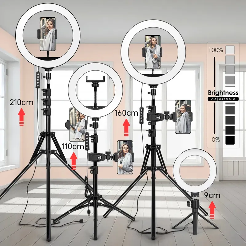 f7mw7r.webp 10-Inch Ring Light with Stand - ideal lighting for photography and live streaming