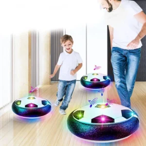 Hover Football for Kids with Air Hover Technology, LED Lights and Music