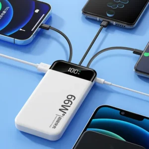 20000 mAh 87W Power Bank — Charges Laptops — charges laptops.