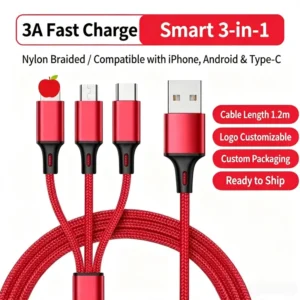 Short USB-C Charging Cable - 0.3 m - 1
