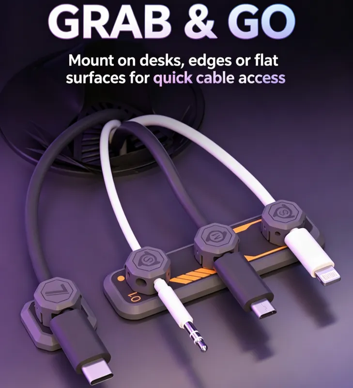 or9nen.webp Silicone Cable Organiser Strap - 1