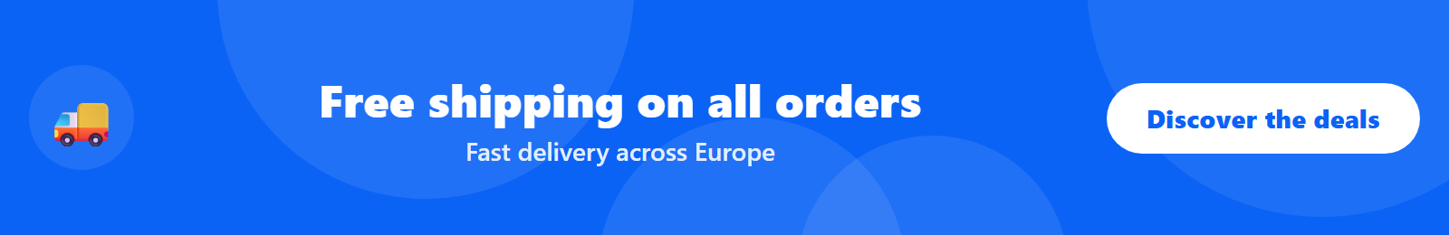 Banner - free shipping