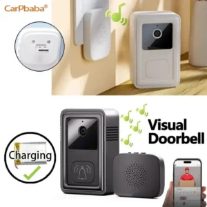 Wi-Fi Video Doorbell with Camera - see your door and talk to visitors from your phone