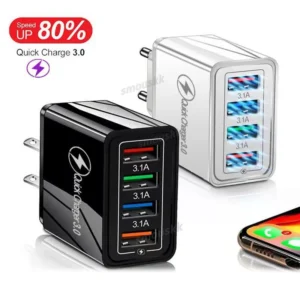 Simple 10W Wireless Charger - A simple 10W wireless charger with a UK plug.