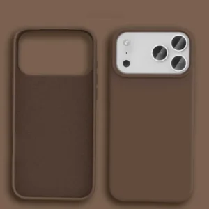 Liquid Silicone Phone Case — Shockproof and Fingerprint Resistant — a soft liquid silicone case with a shock-absorbing layer and a fingerprint-resistant surface