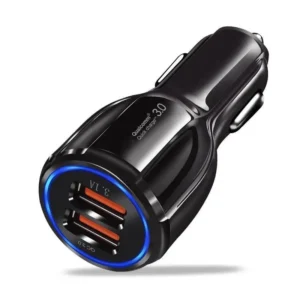 3-Port 45W Car Charger - a three-port 45W car charger that charges more than one device inside the car