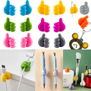 Magnetic Cable Clip - a magnetic cable clip to organise your desk and wires